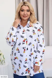 Рубашка IH-3512 Фабрика Моды