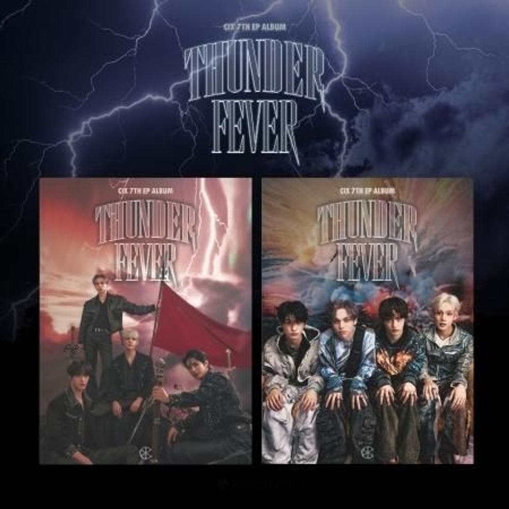 Альбом CIX - THUNDER FEVER 7th EP Album 2 Version SET