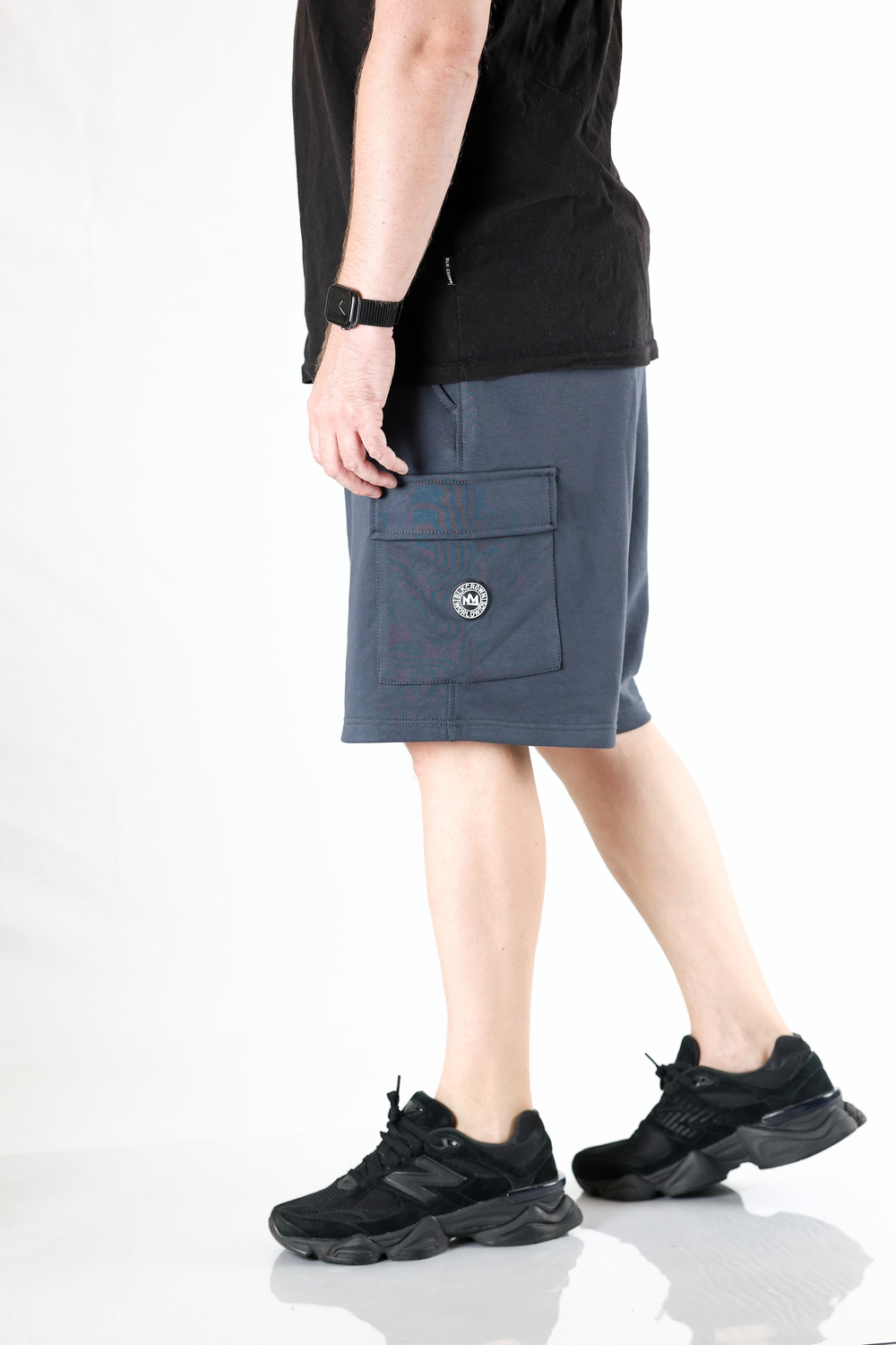 Шорты BLK CROWN Бронкс Серый