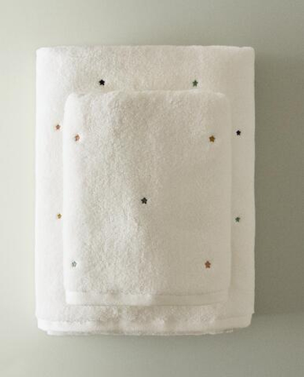 Zara Home Полотенце для лица и рук из хлопка, z amana biel · 1602/013