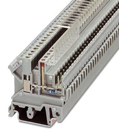 3002102 - UK 3-MVSTB-5,08-LA 24RD - Проходные клеммы