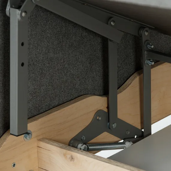 Диван раскладной Colston правосторонний 288 см, темно-серый