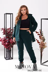 Костюм 597-592-зеленый Minova