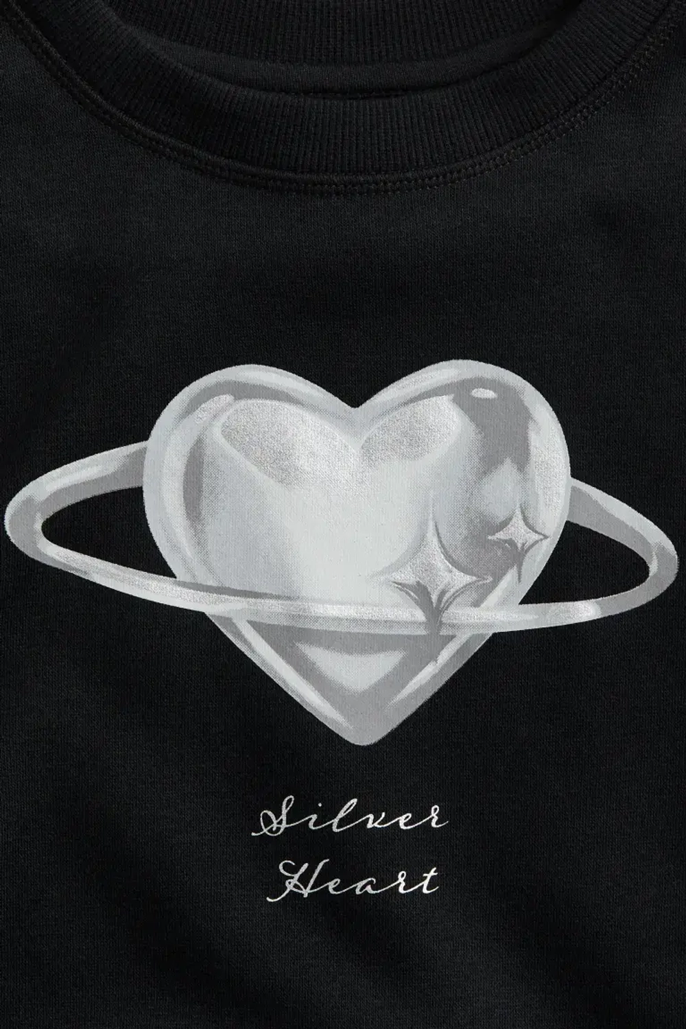 H&M Толстовка с контрастными деталями, черный