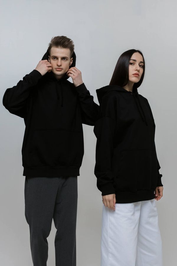 Худи Soul Company Overblank Черный - фото 3