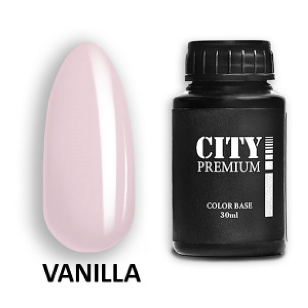 CITY-NAIL Premium Color Base Vanilla 30мл. АКЦИЯ
