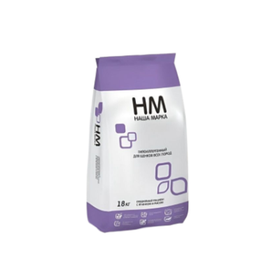 Корм для собак сухой полнорационный корм Наша Марка, гипоаллергенный, для щенков всех пород, с ягненком и рисом, 18 кг