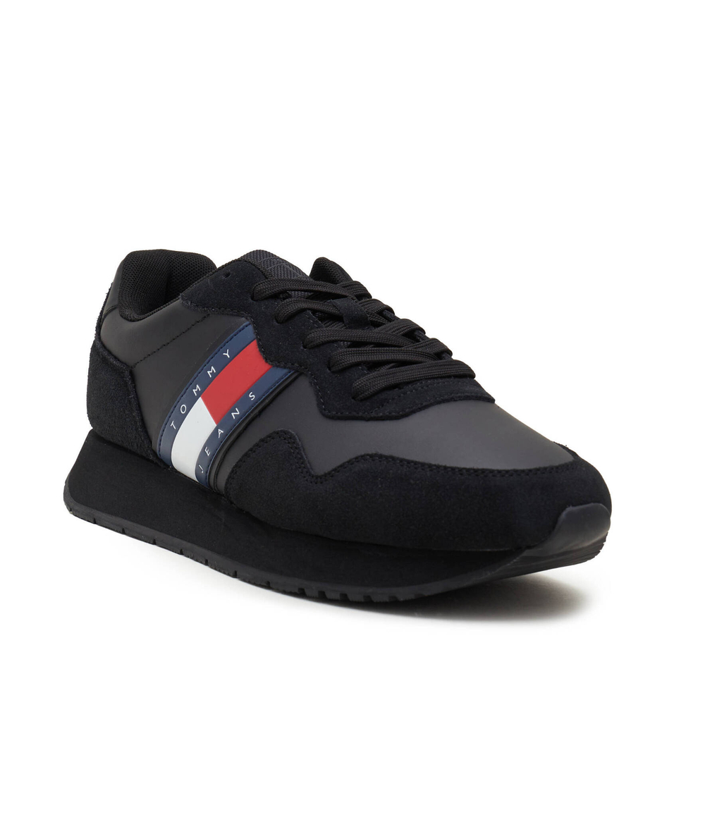 Кожаные кроссовки modern runner Tommy Jeans - черный(EM0EM01316)