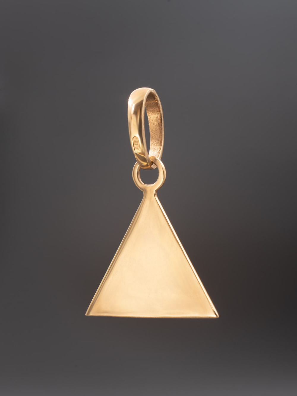 Кулон Всевидящее Око Classic из серебра с позолотой