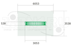 Рукоход Голубь СЭ009 для спортивной площадки