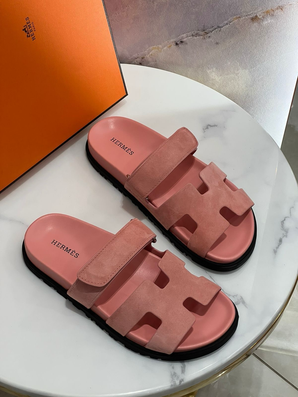 Шлепанцы Hermes