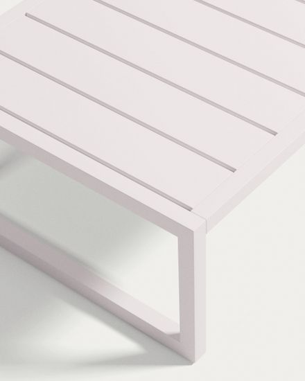 Comova Столик для улицы из белого алюминия 60 x 60 см