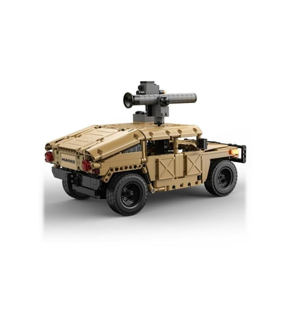 Радиоуправляемый конструктор CADA военный бронированный автомобиль HumVee (628 деталей)