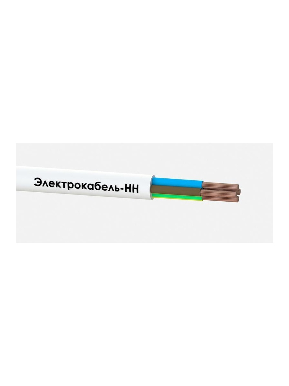 Провод ПВС 4х4 380В Б (уп.100м) ЭЛЕКТРОКАБЕЛЬ НН 000010169
