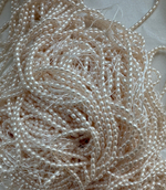 Жемчуг 4мм, рис "Майорка" (нить)