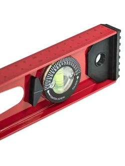 Уровень строительный красный 100 см Политех Инструмент