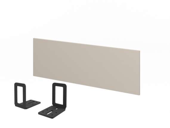 Экран настольный к одному столу 1200х18х400 L-068-1