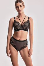 Бюстгальтер пуш-ап Volare с дополнительными съемными бретелями (Размер: 70D) (Цвет: темно-синий)