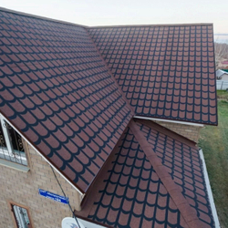 Рулонная черепица Технониколь Классическая, 8 м², коричневая