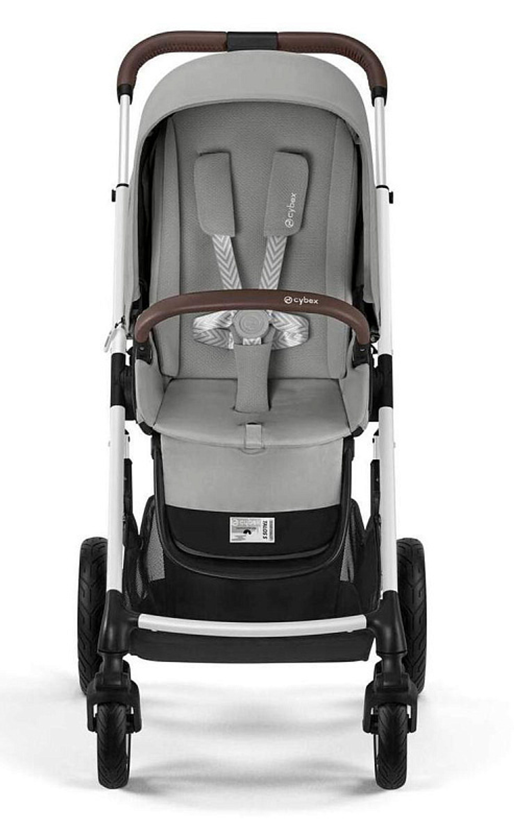 Коляска Cybex Talos S Lux SLV complete Aton S2 Ocean Blue 3 в 1 Stone Grey с дождевиками