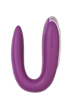 Парный вибратор Satisfyer Double Fun (пульт ДУ + приложение на смартфон)