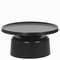 Кофейный стол Tuba Ø75х38 см, черный