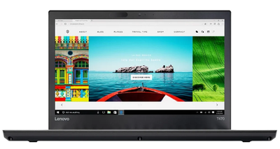 14" Ноутбук Lenovo Thinkpad T470 (1920x1080, Intel Core i5-6300U, RAM 8ГБ,SSD 256ГБ, Intel HD Graphics 520, Win 10Pro)