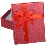 Коробка подарочная «С любовью» 9*7*3 см, Красный