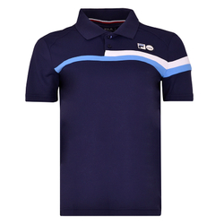 Футболка для мальчика теннисная Fila Polo Louie Boys - небесный