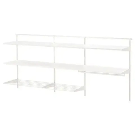 Гардеробные системы - BOAXEL IKEA/ БОВАКСЕЛЬ ИКЕА,  227x40x101 см, белый