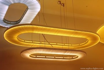 replica IRIS  oval pendant by Dix heures dix ( yellow )