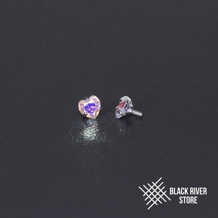 Cubic Zirconia Heart AB