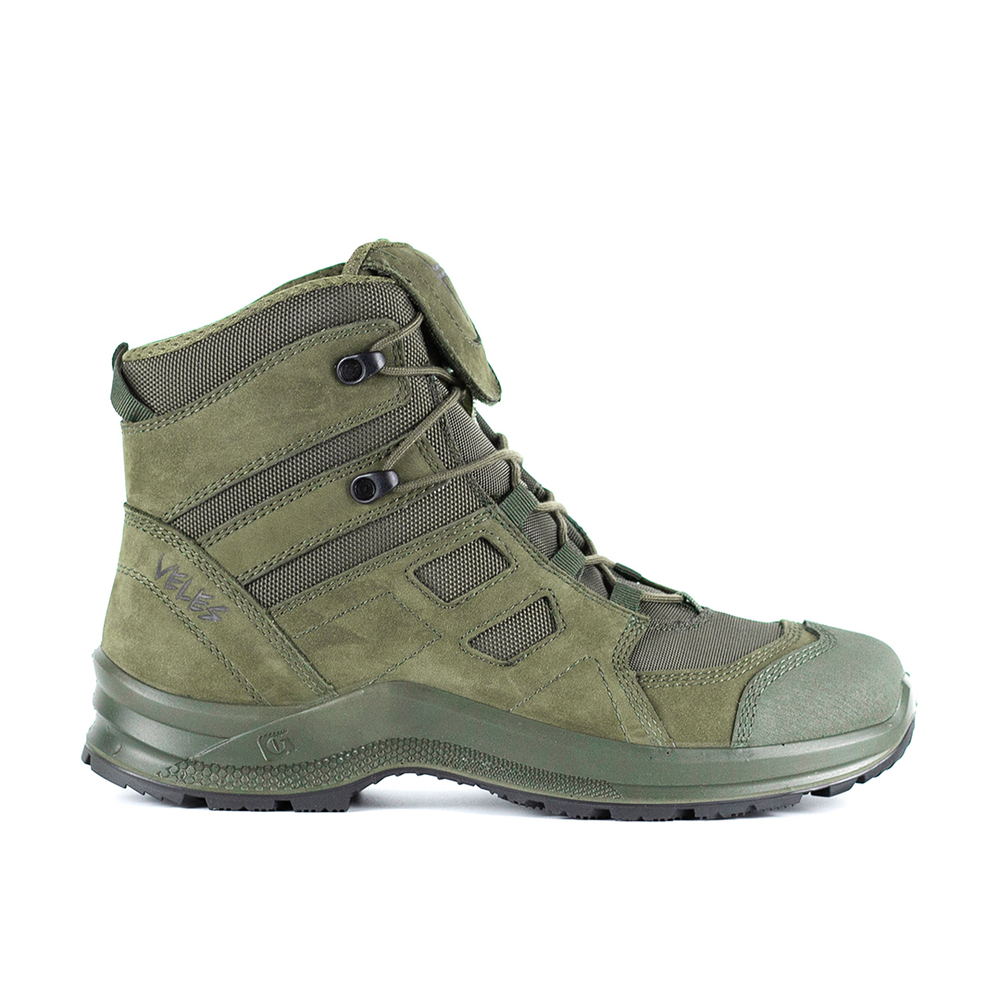 Треккинговые ботинки VELES KROK TS облегченные без мембраны Олива