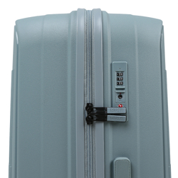 Чемодан большой (L) полипропилен "Fabretti"