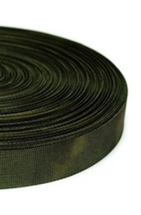Лента окантовочная (стропа) 7,5 гр/м, ш. 22 мм, мох