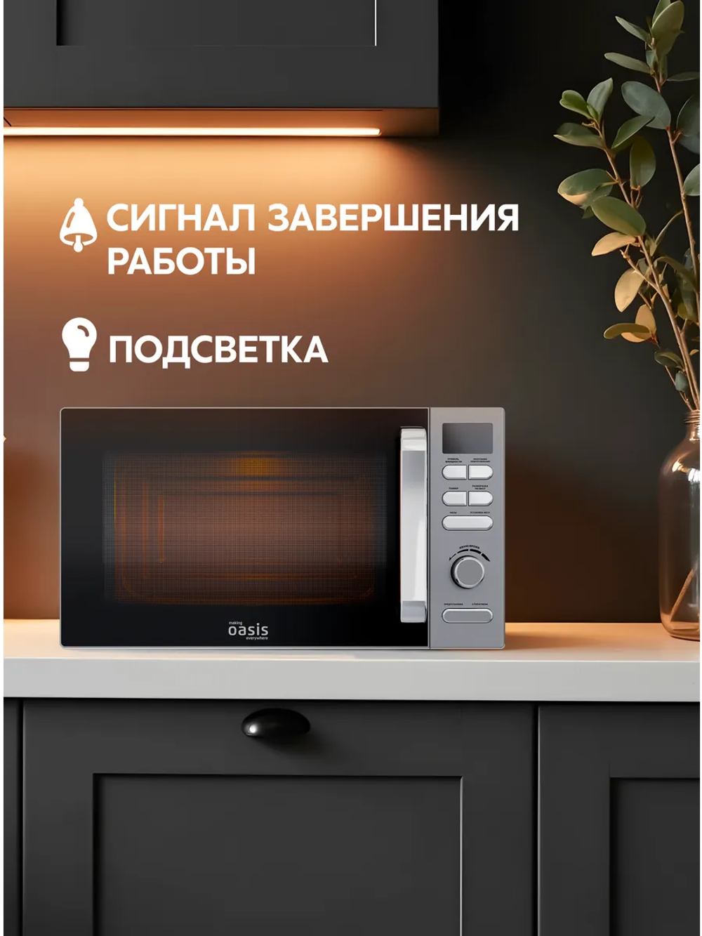 Микроволновая печь OASIS MW-80ES