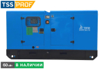 Дизельный генератор ТСС АД-60С-Т400-1РКМ7 Weichai в кожухе