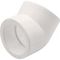 Угольник THERMOLIGHT 45гр. PP-R 40 белый (10/90)