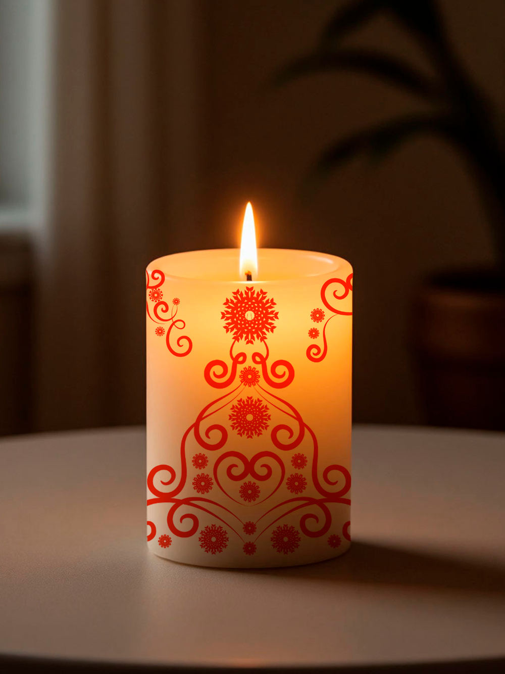 Трансфер переводной - декаль для свечей и гипса русская тематика 006 А5