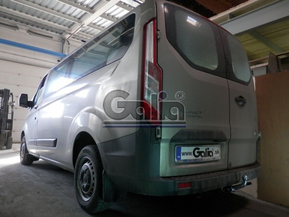 Фаркоп оцинкованный Galia F124A для Ford Touneo Custom 2012-, Ford Transit Custom 2012-(паспорт и сертификат в комплекте)(без электрики)