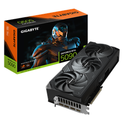 Видеокарта Gigabyte GeForce RTX™ 5090 WINDFORCE OC 32G GV-N5090WF3OC-32GD