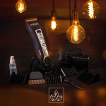 Машинка для стрижки аккумуляторно-сетевая черная Dewal Ultra