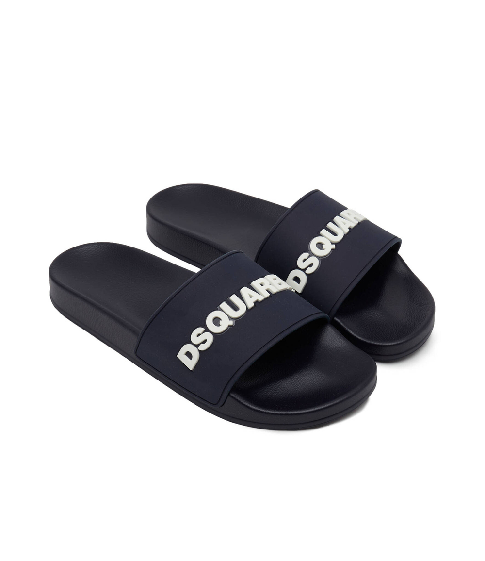 Шлепанцы Dsquared2 - темно-синий(FFM0023 17205013)