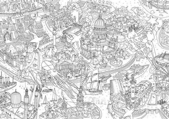 Санкт-Петербург, серия «Удивительная Россия» А0