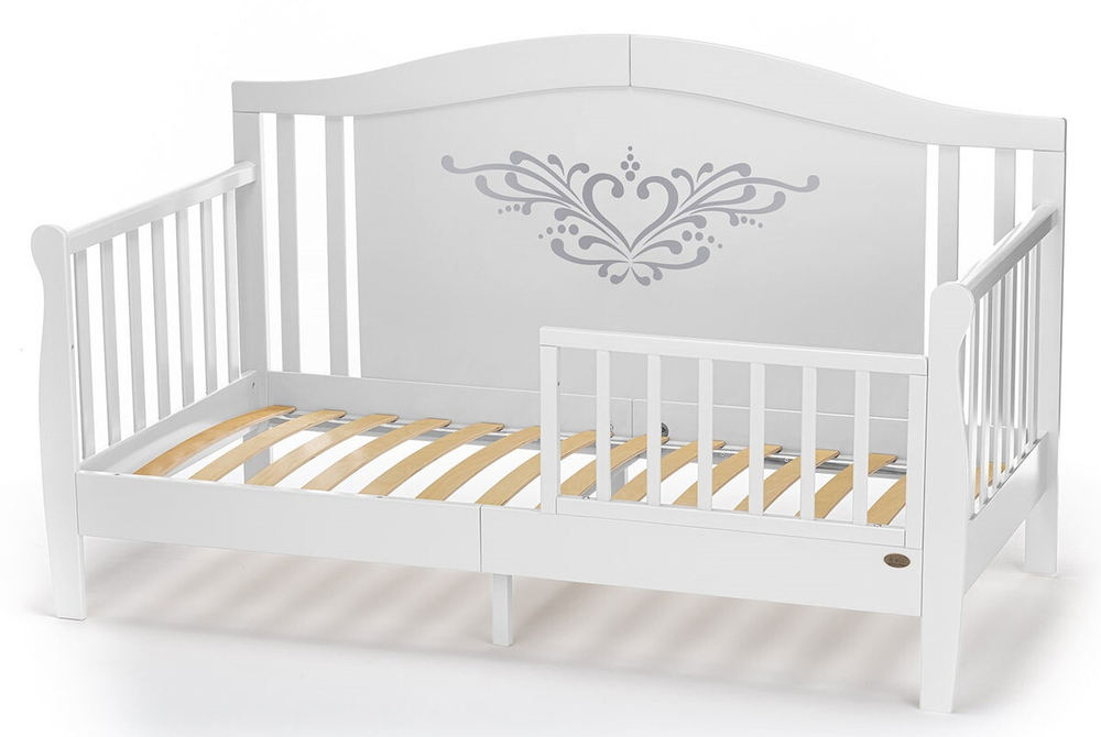 Детская кровать-диван Nuovita Stanzione Verona Div Cuore Bianco/Белый