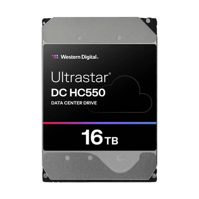 Жесткий диск Western Digital Ultrastar DC HС550 HDD 3.5" SAS 16Тb, 7200rpm, 512MB buffer, 512e (0F38357)