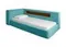 Диван-кровать Cube c нишей L (бирюзовый)