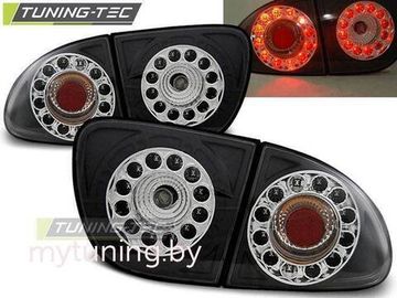 Задние фонари Seat Leon 1 black led