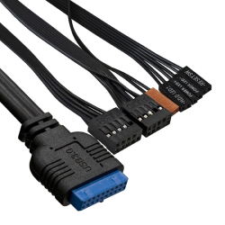 Корпус для компьютера Exegate EX291274RUS Корпус Minitower ExeGate BAA-109U2-AAA450 (mATX, AAA450 8см, 2*USB+2*USB3.0, аудио, черный)