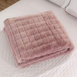 Плед 160х220 Sofi De MarkO Мадлен розовый